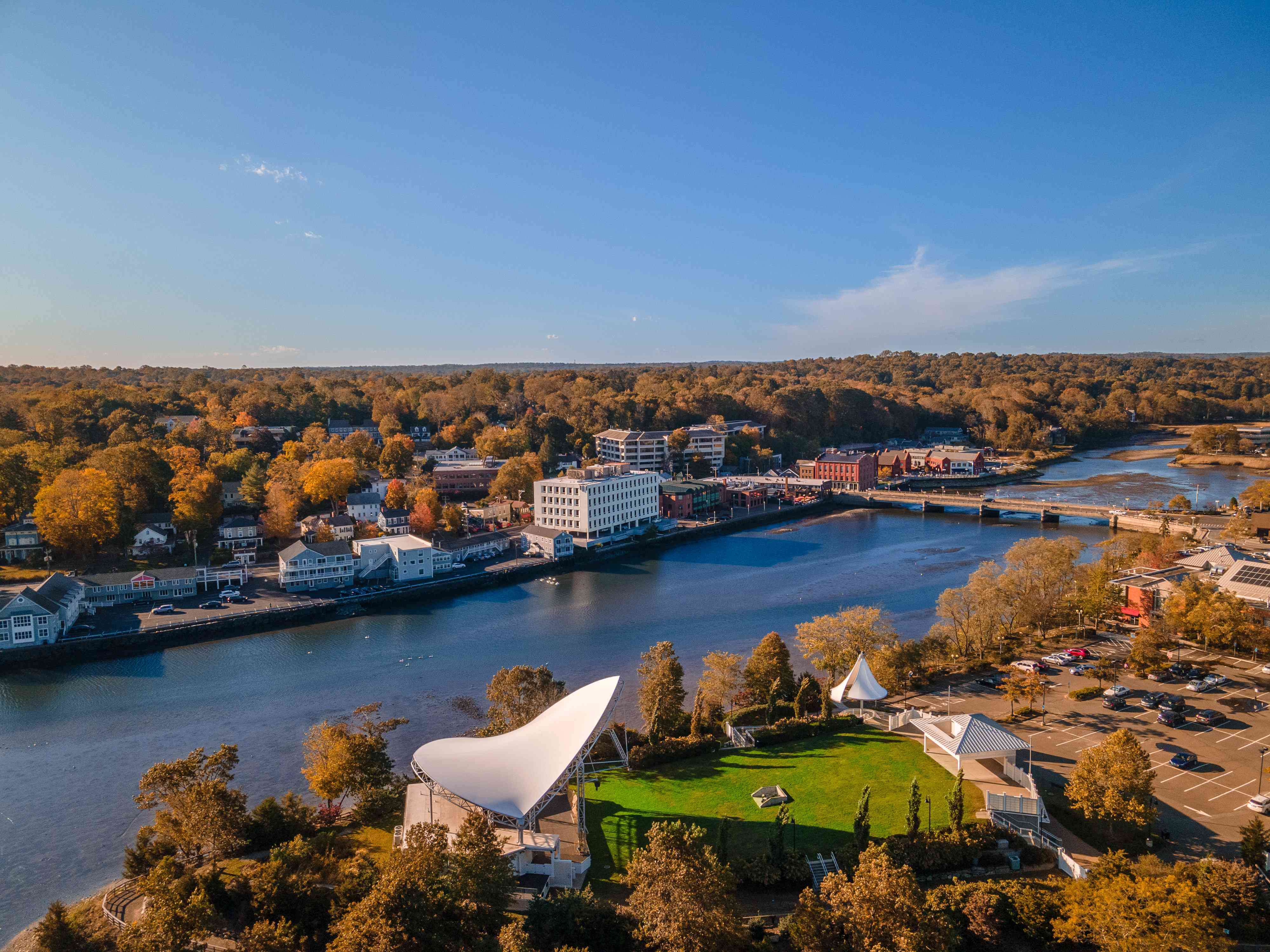 Westport neighborhood in Greenwich CT - Sophisticated living with beach town vibes